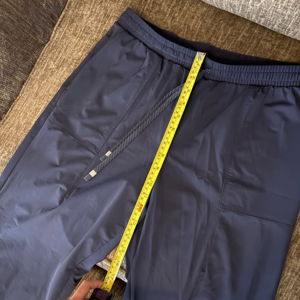 Fabletics Blue Track Pants with Elastic Waistband - Picture 4 of 7